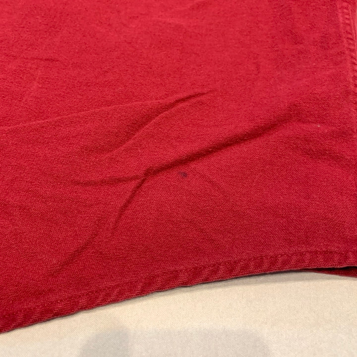 カベラス Cabela's 長袖シャツ ワークシャツ えんじ メンズ3XL