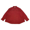 カベラス Cabela's 長袖シャツ ワークシャツ えんじ メンズ3XL