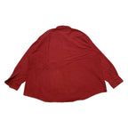 カベラス Cabela's 長袖シャツ ワークシャツ えんじ メンズ3XL