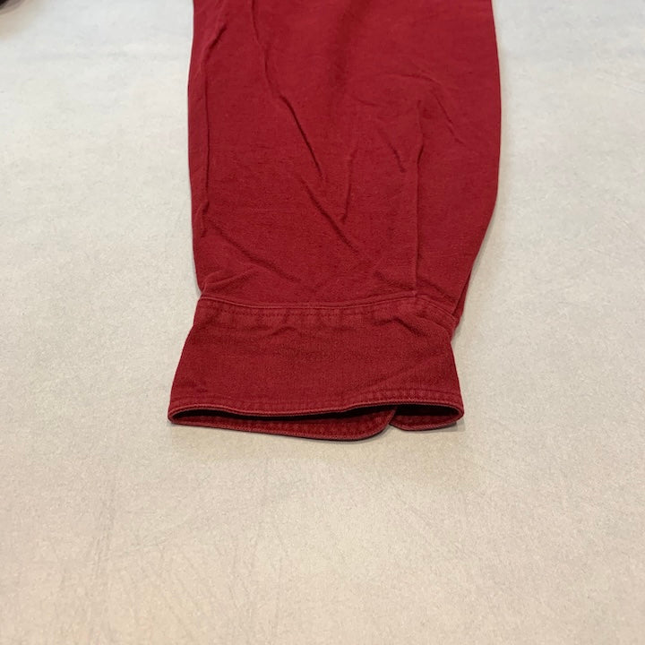 カベラス Cabela's 長袖シャツ ワークシャツ えんじ メンズ3XL