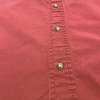 カーハート Carhartt 長袖シャツ 刺繍ロゴ えんじ メンズXL