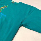 ルーニーテューンズ LOONEY TUNES スウェット キャラクター エメラルドグリーン メンズ2XL