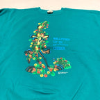 ルーニーテューンズ LOONEY TUNES スウェット キャラクター エメラルドグリーン メンズ2XL
