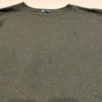 ポロラルフローレン Polo Ralph Lauren スウェット 刺繍ロゴ ダークグレー メンズ2XL