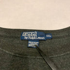 ポロラルフローレン Polo Ralph Lauren スウェット 刺繍ロゴ ダークグレー メンズ2XL