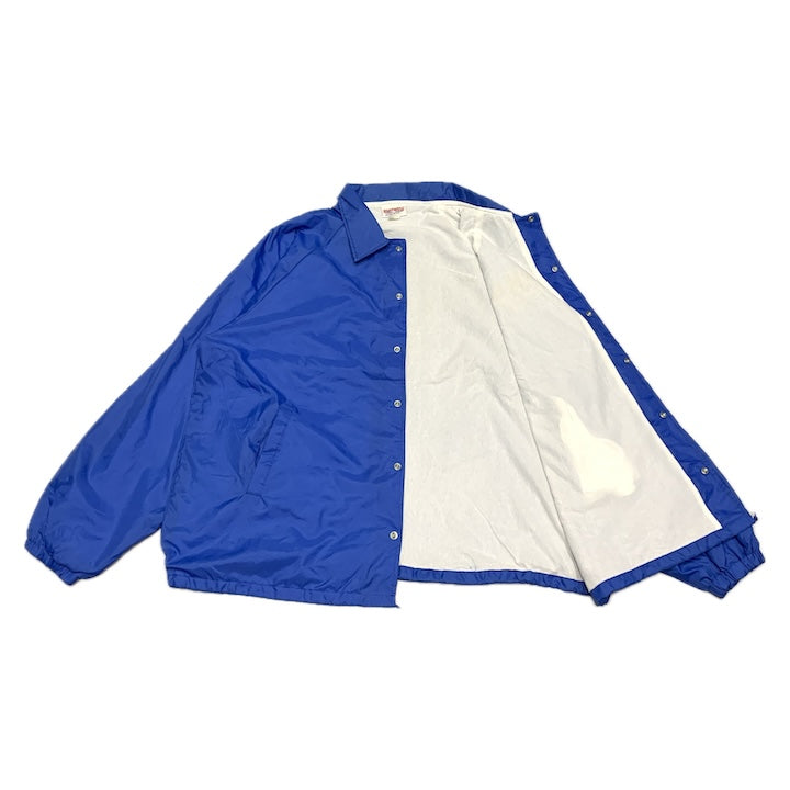 ハートウェル Hartwell コーチジャケット USA製 SBA ブルー メンズ2XL