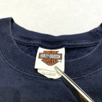 ハーレーダビッドソン Harley-Davidson Tシャツ ノースカロライナ 紺 メンズXXL