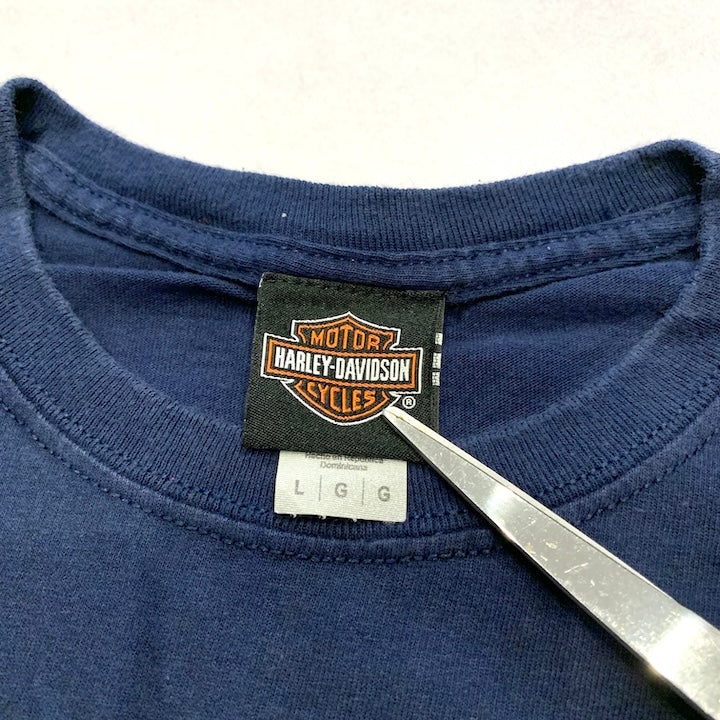 ハーレーダビッドソン Harley-Davidson Tシャツ ファクトリーカスタム メンズL