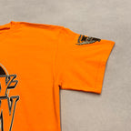 ハーレーダビッドソン Harley-Davidson Tシャツ ブラックヒルズ 橙 メンズM