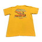 ハーレーダビッドソン Harley-Davidson Tシャツ USA製 クウェート 黄 メンズM