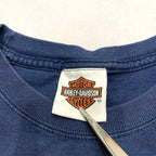 ハーレーダビッドソン Harley-Davidson Tシャツ MILE HIGH 紺 メンズM