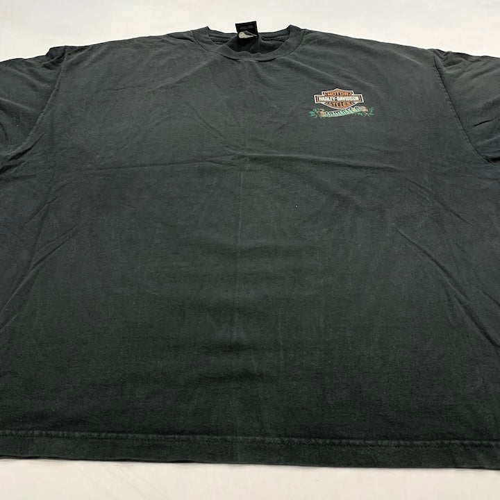ハーレーダビッドソン Harley-Davidson Tシャツ ジャマイカ 黒 メンズ3XL