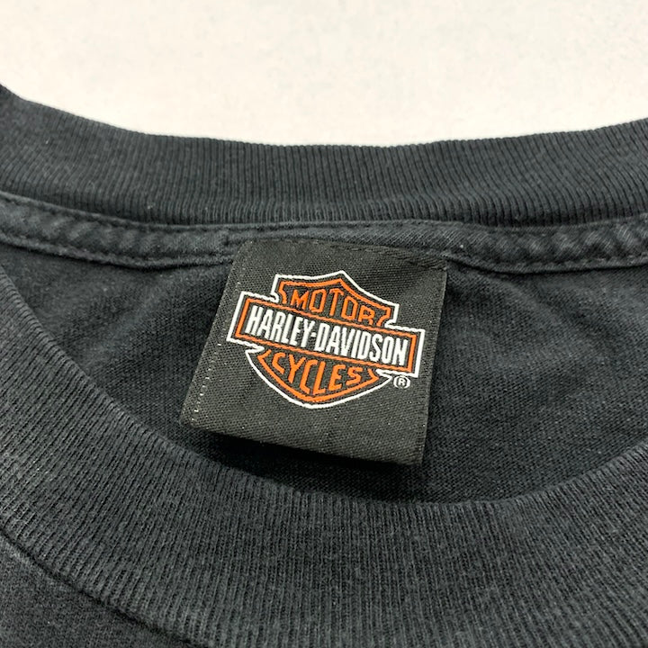 ハーレーダビッドソン Harley-Davidson Tシャツ ジャマイカ 黒 メンズ3XL