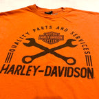 ハーレーダビッドソン 古着 Tシャツ BIKER BUILT ニューオーリンズ L