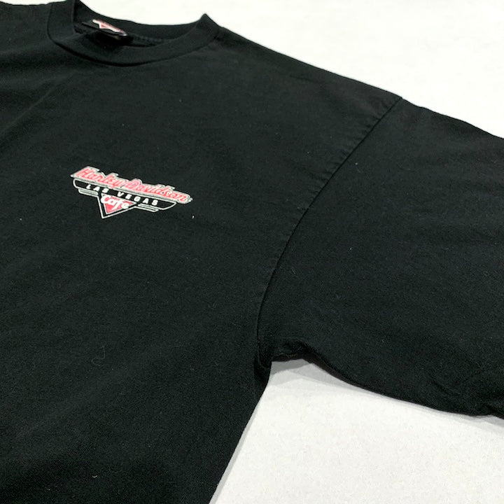 ハーレーダビッドソンカフェ 古着 Tシャツ USA製 ラスベガス XL