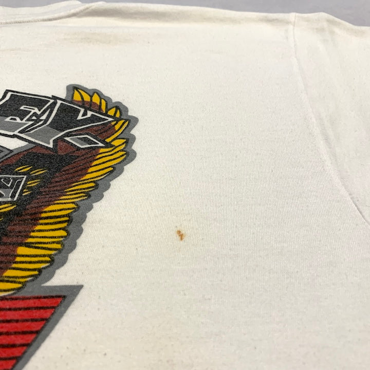 ハーレーダビッドソン Harley-Davidson Tシャツ ホワイト 白 無地 メンズL
