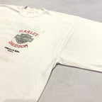 ハーレーダビッドソン Harley-Davidson Tシャツ ホワイト 白 無地 メンズL
