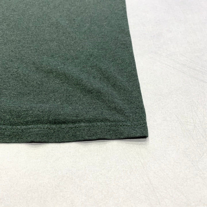 ハーレーダビッドソン Harley-Davidson Tシャツ USA製 COX'S カーキ メンズL