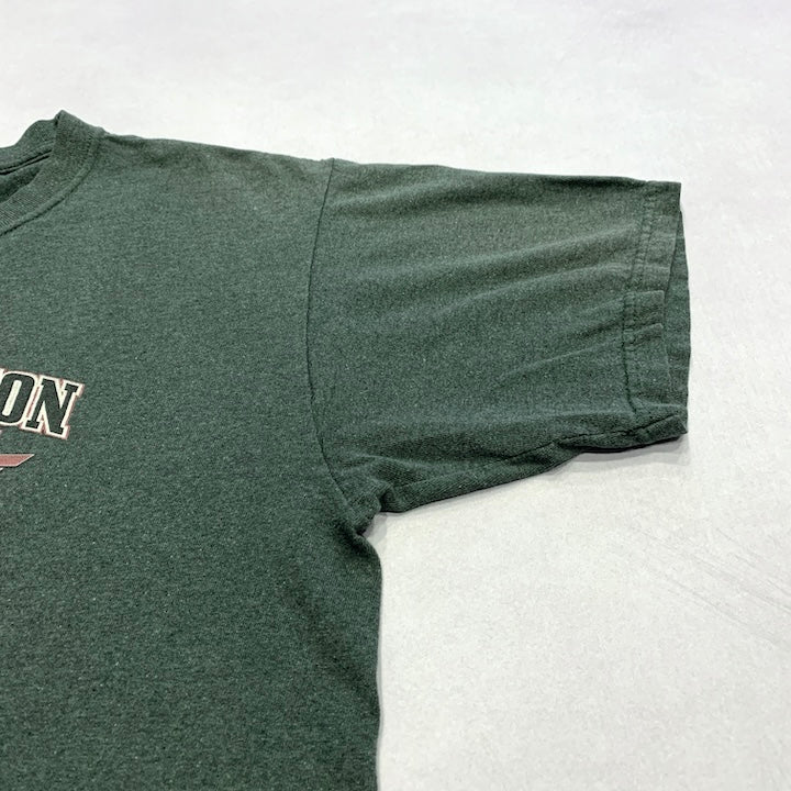 ハーレーダビッドソン Harley-Davidson Tシャツ USA製 COX'S カーキ メンズL