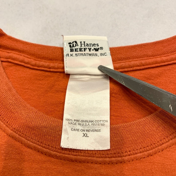ハーレーダビッドソン Harley-Davidson Tシャツ USA製 Hanes 黒 メンズXL