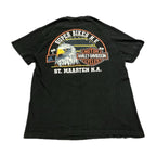 ハーレーダビッドソン Harley-Davidson Tシャツ 80s USA製 黒 メンズM