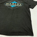 ハーレーダビッドソン Harley-Davidson Tシャツ 80s USA製 黒 メンズM