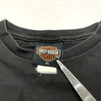 ハーレーダビッドソン Harley-Davidson Tシャツ USA製 ホワイト レディースXL