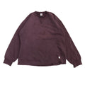 ラッセルアスレティック 古着 スウェット パープル 無地 L