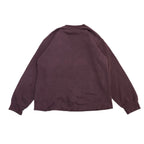 ラッセルアスレティック 古着 スウェット パープル 無地 L