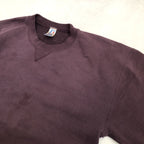 ラッセルアスレティック 古着 スウェット パープル 無地 L