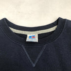 ラッセルアスレティック Russell Athletic スウェット ネイビー 無地 メンズ2XL