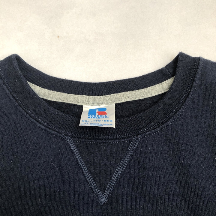 ラッセルアスレティック Russell Athletic スウェット ネイビー 無地 メンズ2XL
