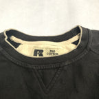 ラッセルアスレティック Russell Athletic スウェット プロコットン ブラック メンズL
