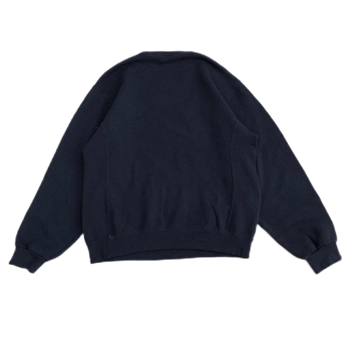 ラッセルアスレティック 古着 スウェット ネイビー 無地 M