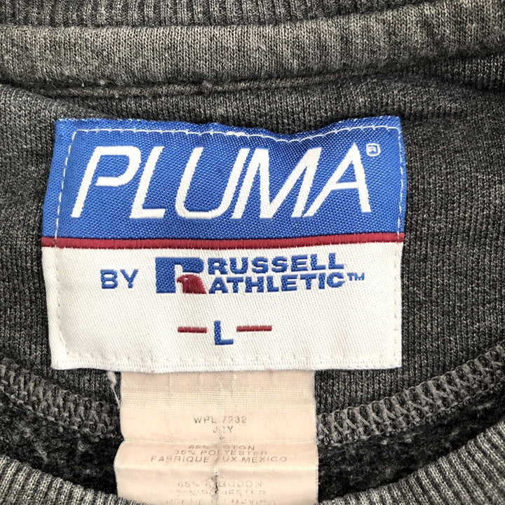 ラッセルアスレティック Russell Athletic スウェット 90s PLUMA 無地 メンズL