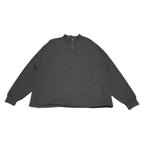 ラッセルアスレティック Russell Athletic スウェット ハーフジップ グレー メンズ2XL