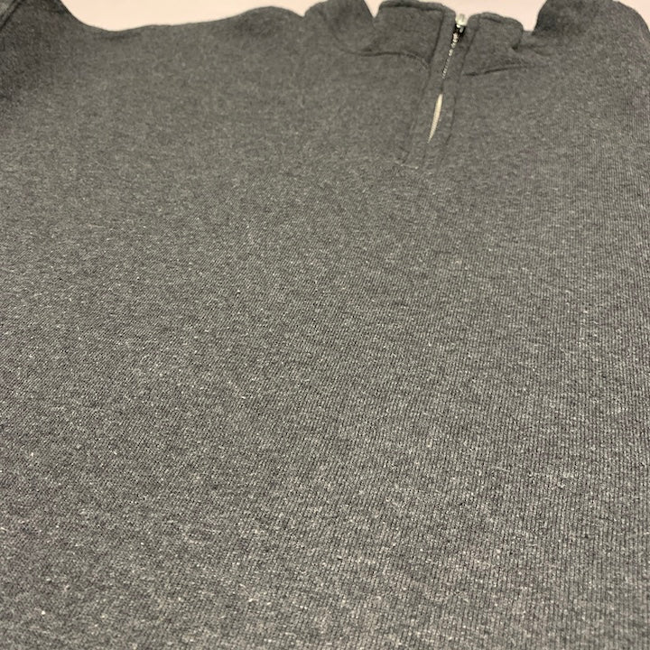 ラッセルアスレティック Russell Athletic スウェット ハーフジップ グレー メンズ2XL