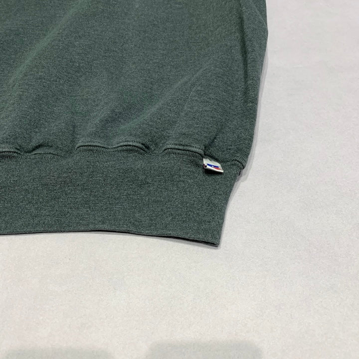 80s~90s ラッセルアスレティック 古着 スウェット ハーフジップ XL