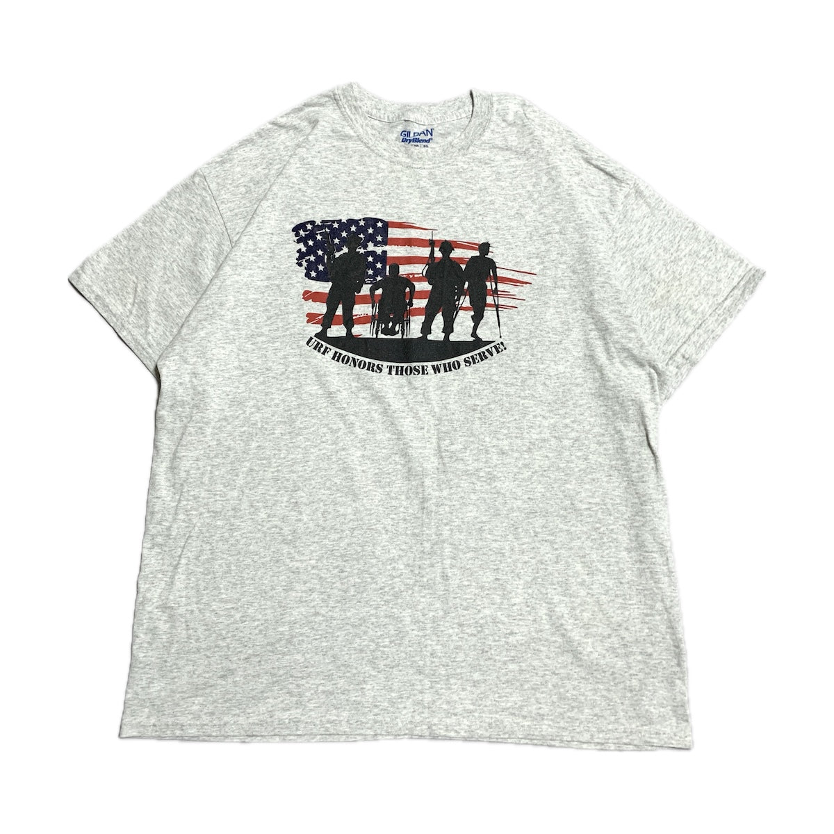ギルダン GILDAN Tシャツ ライトグレー アメリカ メンズXL