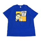 ギルダン GILDAN Tシャツ ブルー イラスト メンズXL