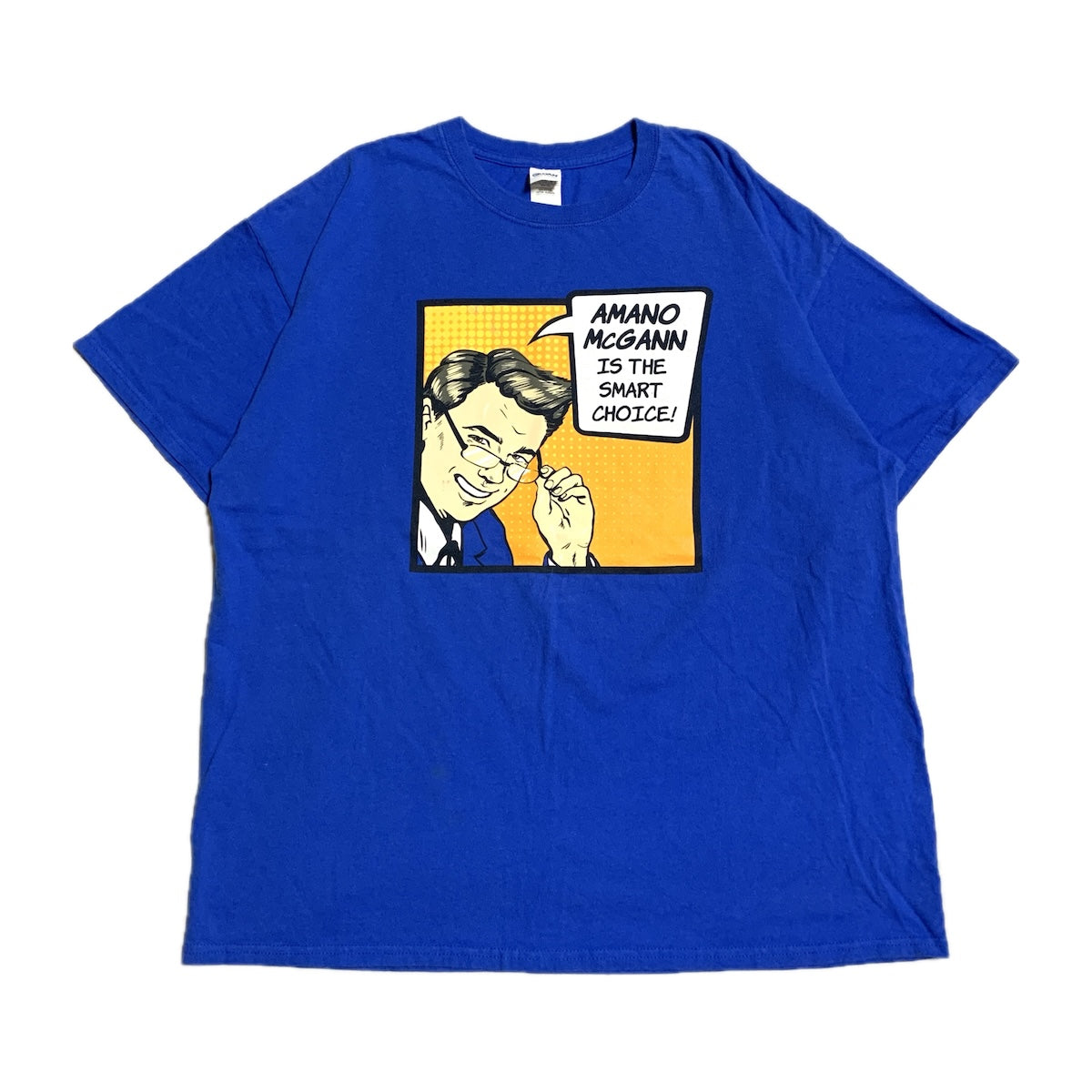 ギルダン GILDAN Tシャツ ブルー イラスト メンズXL