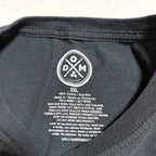 ドム DOM Tシャツ ビッグプリント ブラック メンズXXL