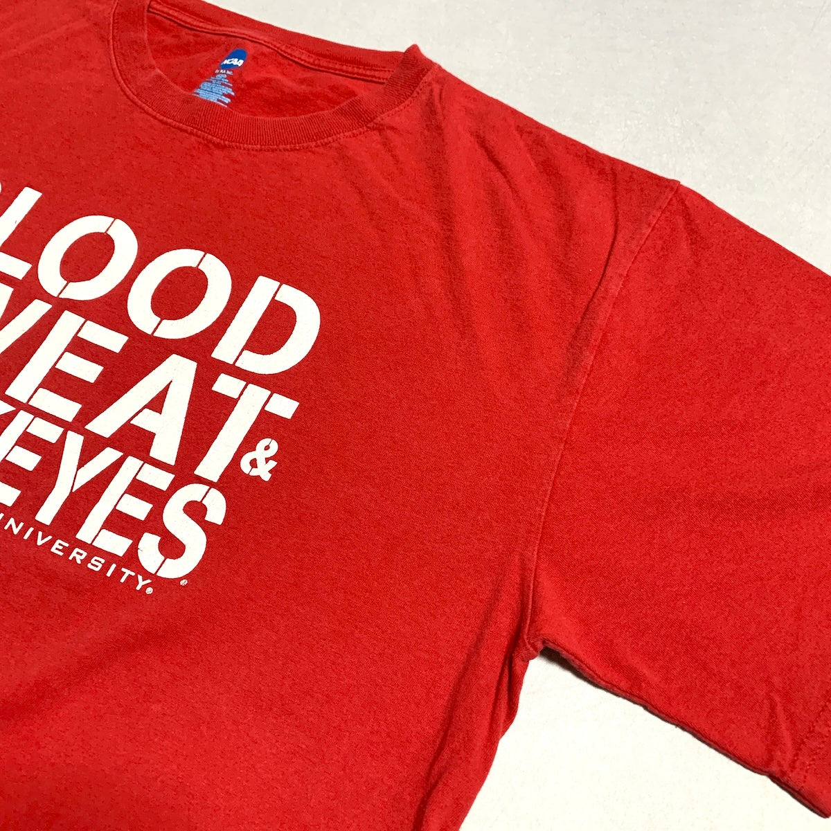 エヌシーエーエー NCAA Tシャツ レッド オハイオ メンズXXL