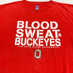 エヌシーエーエー NCAA Tシャツ レッド オハイオ メンズXXL