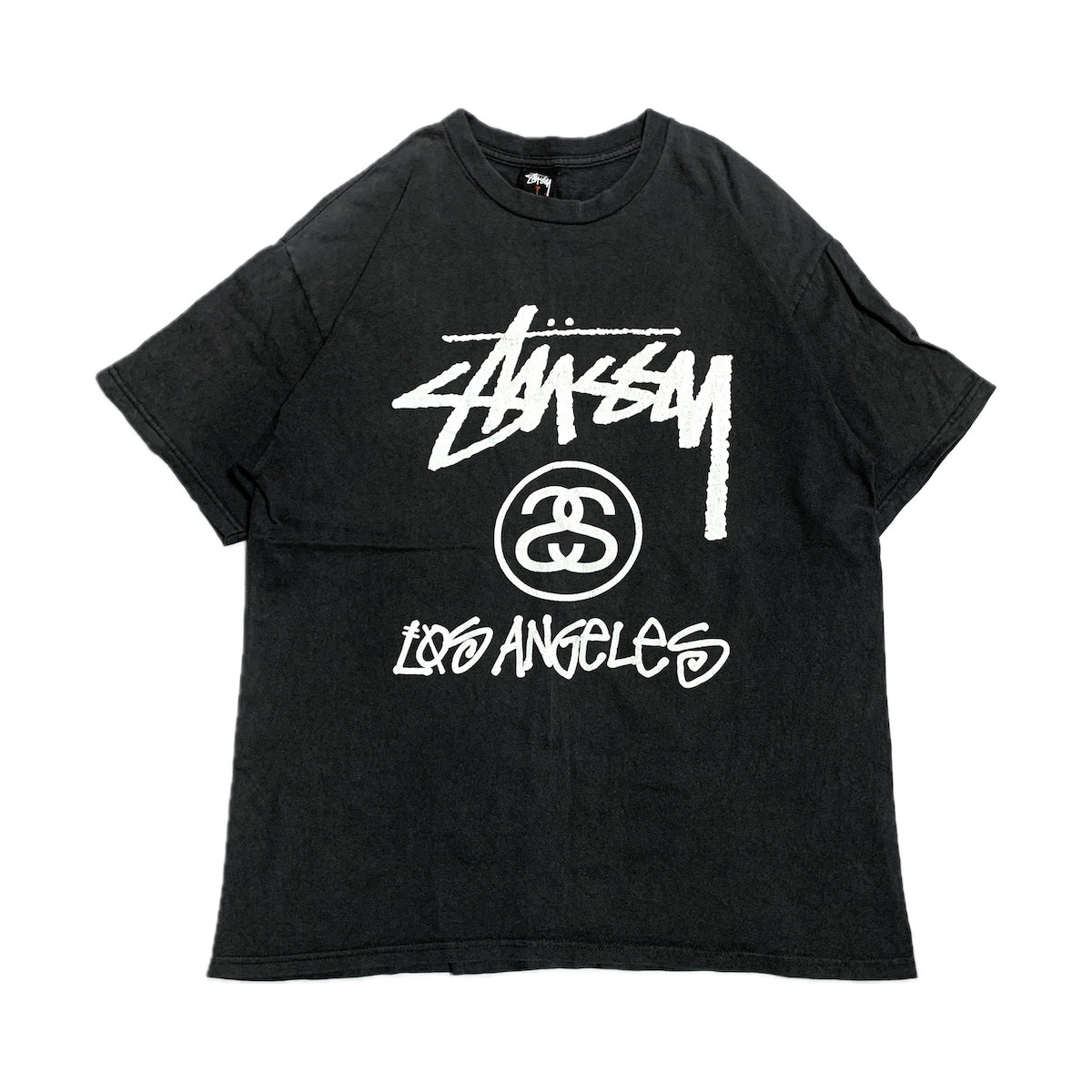 ステューシー STUSSY Tシャツ ロサンゼルス ブラック メンズL