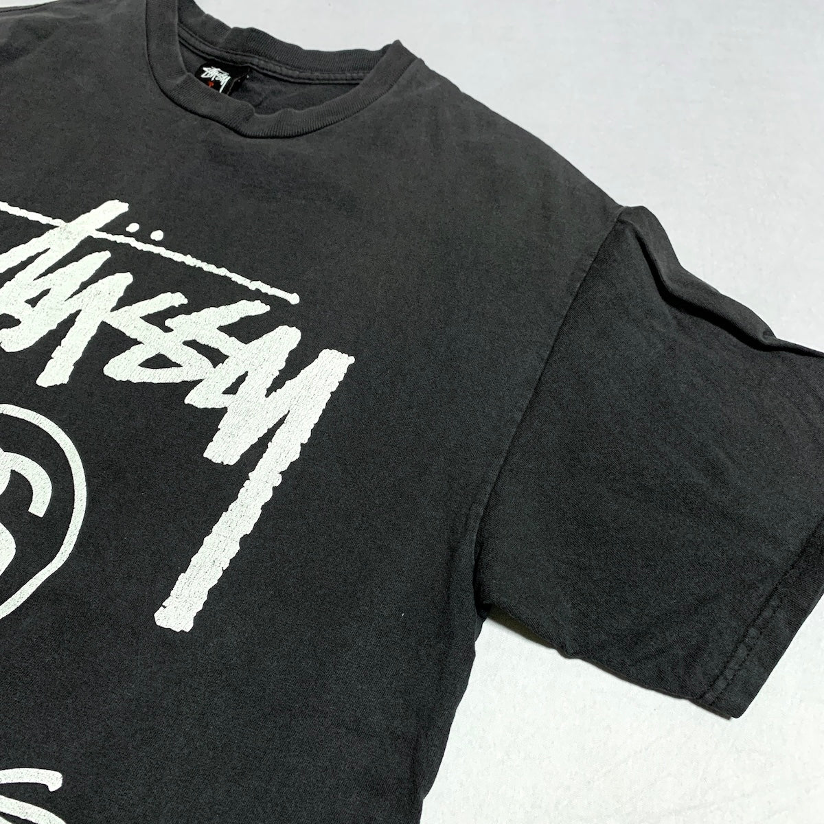 ステューシー STUSSY Tシャツ ロサンゼルス ブラック メンズL