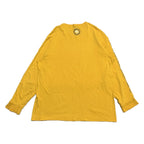ポロジーンズカンパニー 古着 ロンT イエロー ビッグロゴ XL