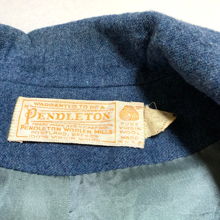 70s~80s ペンドルトン 古着  テーラードジャケット USA製 白タグ L