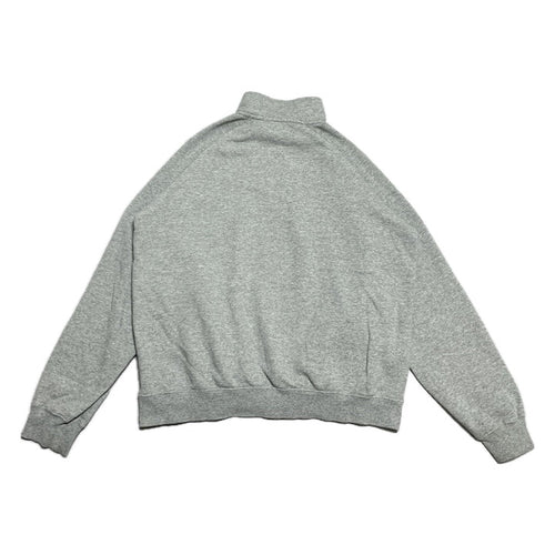 カーハート 古着  スウェット ハーフジップ グレー L