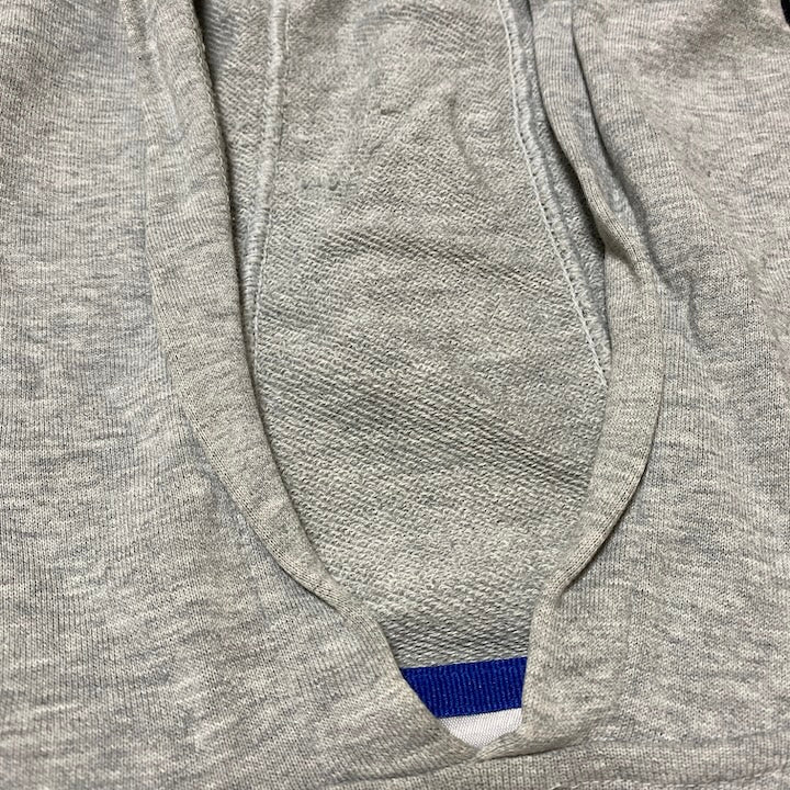 ナイキ 古着  パーカー グレー ビッグロゴ レディースL